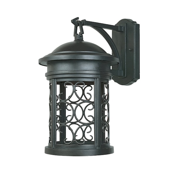 Designers Fountain Ellington 13in Oil Rubbed Bronze 1-Light Outdoor Line Voltage Wall Sconce, Bulb Not Included 31111-ORB - main